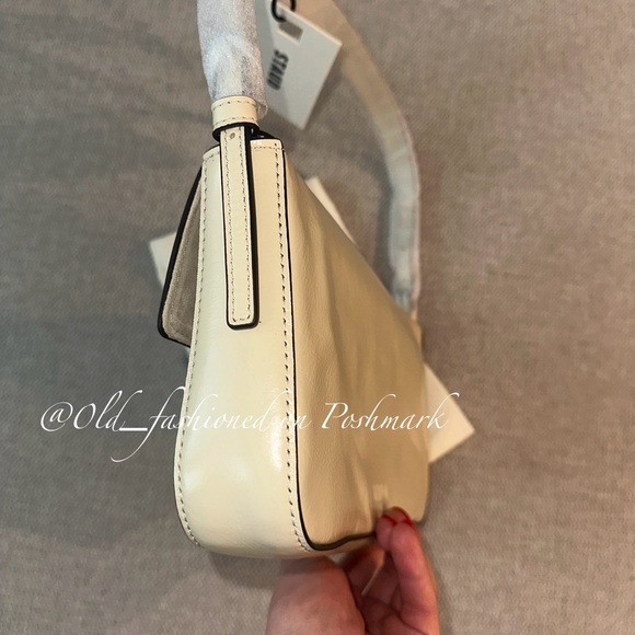 Price Firm - STAUD Harlow Leather Shoulder Bag - Picture 7 of 11